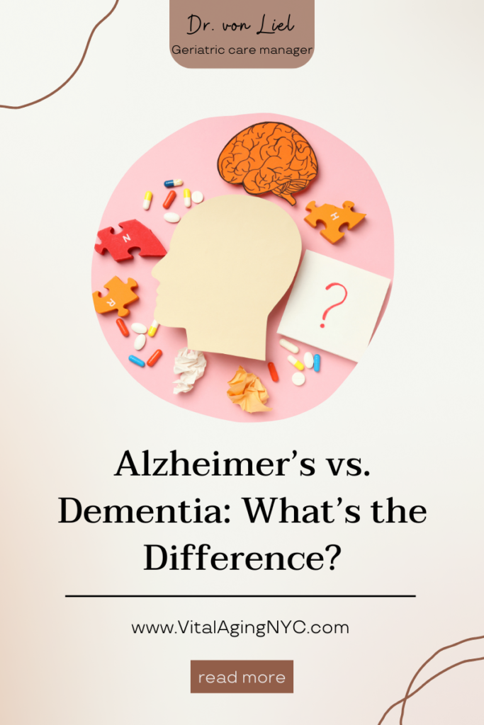 Alzheimer’s vs. Dementia- What’s the Difference